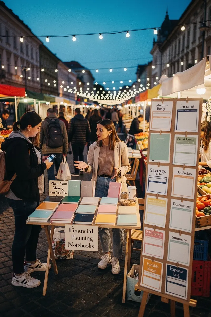 Személyes pénzügyi tervezés lépésről lépésre bemutató könyv képe.